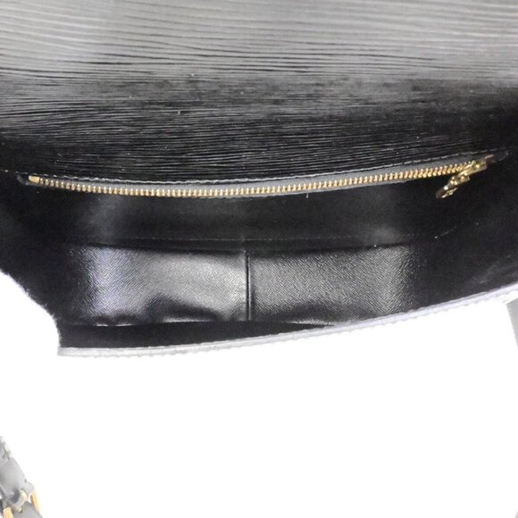 LOUIS VUITTON LV Saint Cloud GM Shoulder Bag Epi Leather Black 36EE089 - Picture 8 of 15